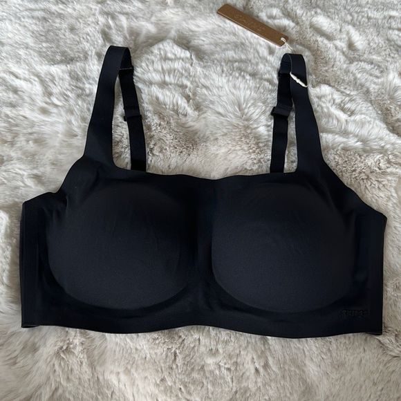SKIMS Naked Scoop Bra Onyx Size L - Picture 3 of 7